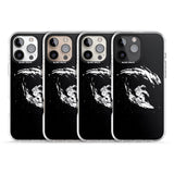 iPhone 16 Pro Max Surfing Astronaut Black Impact Phone Case