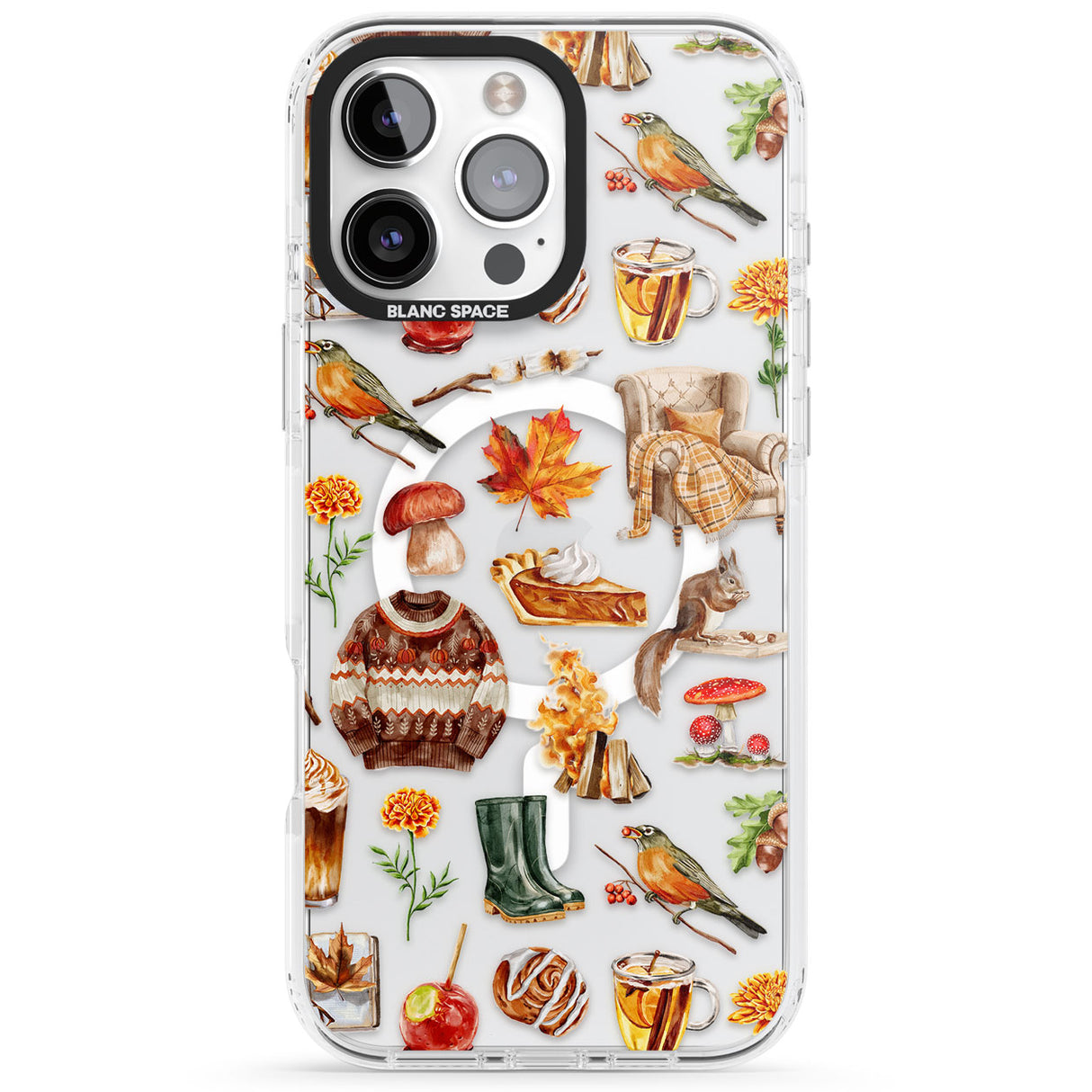 Cozy Autumn Aesthetic Impact Magsafe Phone Case for iPhone 16 Pro, iPhone 16 Pro Max