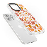 Mushroom Medley Impact Magsafe Phone Case for iPhone 16 Pro, iPhone 16 Pro Max