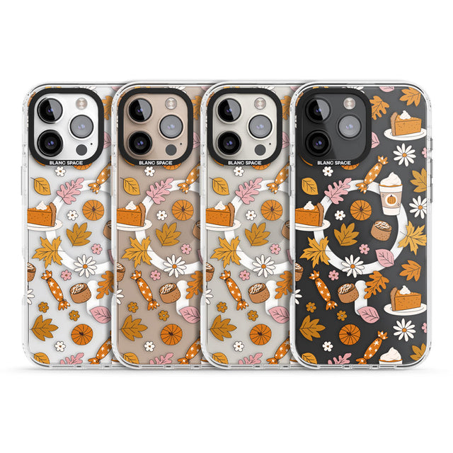 Pumpkin Spice Impact Magsafe Phone Case for iPhone 16 Pro, iPhone 16 Pro Max