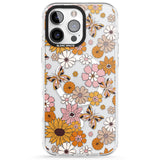 Butterfly & Bloom Autumn Floral Impact Magsafe Phone Case for iPhone 16 Pro, iPhone 16 Pro Max