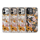 Butterfly & Bloom Autumn Floral Impact Magsafe Phone Case for iPhone 16 Pro, iPhone 16 Pro Max