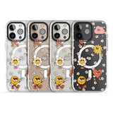 iPhone 16 Daisies & Friends Clear Impact Phone Case