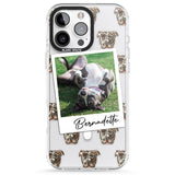 iPhone 16 Pro Max Personalised Staffordshire Bull Terrier - Dog Photo Black Impact Phone Case