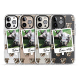 iPhone 16 Pro Max Personalised Staffordshire Bull Terrier - Dog Photo Black Impact Phone Case