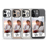 iPhone 16 Pro Max Personalised Instant Camera Photo Black Impact Phone Case