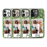 iPhone 16 Pro Max Personalised Ivy Vine Instant Photo Black Impact Phone Case