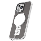 iPhone 16 Pro Max Coffee Element (Grey) Black Impact Phone Case