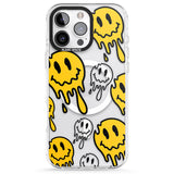 iPhone 16 Pro Max Face Melt Black Impact Phone Case