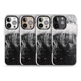 iPhone 16 Pro Max Ocean Wave Galaxy Print Black Impact Phone Case