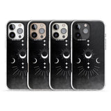 iPhone 16 Pro Max Small Moon Mandala Black Impact Phone Case