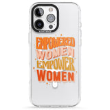 iPhone 16 Pro Max Empowered Women Black Impact Phone Case