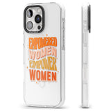 iPhone 16 Pro Max Empowered Women Black Impact Phone Case