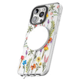 iPhone 16 Pro Max Spring Botanicals Black Impact Phone Case