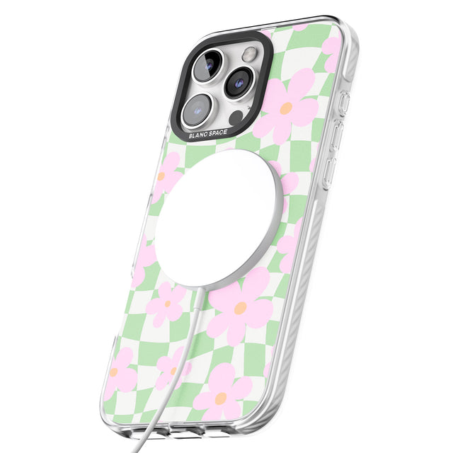 iPhone 16 Pro Max Spring Picnic Black Impact Phone Case