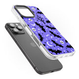 iPhone 16 Pro Max Bats n' Bones Pattern Black Impact Phone Case