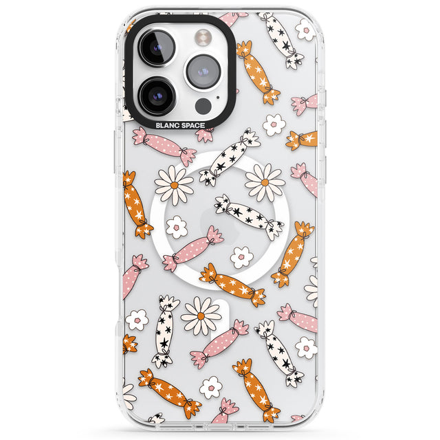 Floral Candy Impact Magsafe Phone Case for iPhone 16 Pro, iPhone 16 Pro Max