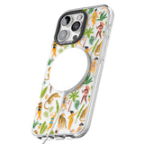 iPhone 16 Pro Max Tropical Summer Black Impact Phone Case