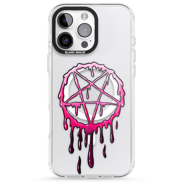 iPhone 16 Pro Max Pentagram of Blood Black Impact Phone Case