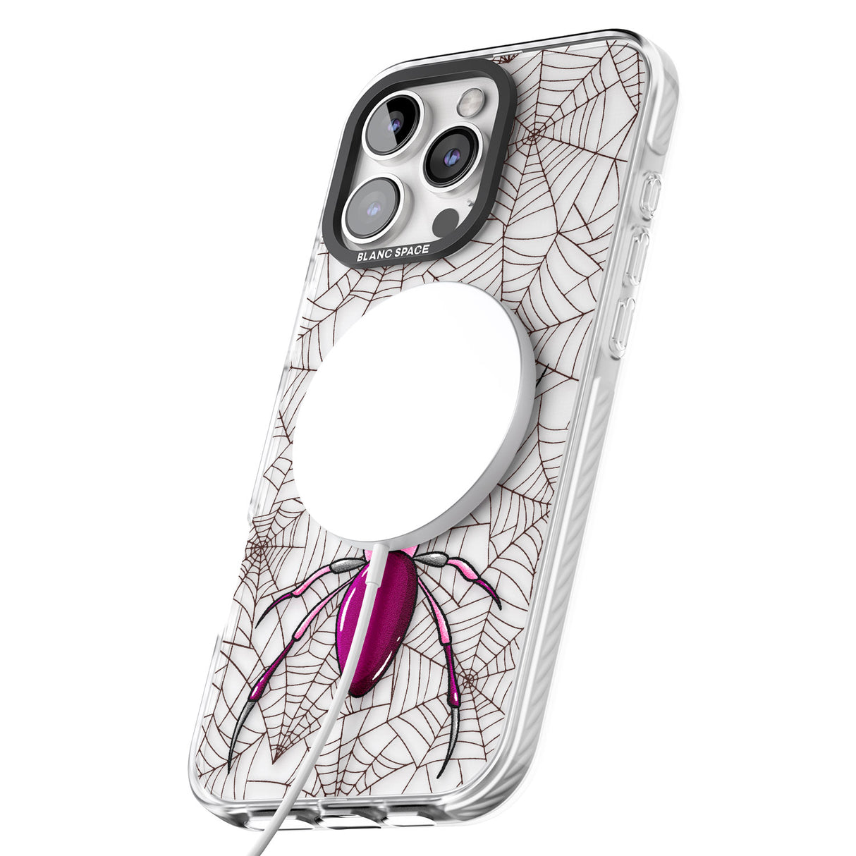 iPhone 16 Pro Max Arachnophobia Black Impact Phone Case