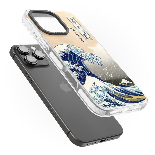 Great Wave Impact Magsafe Phone Case for iPhone 16 Pro, iPhone 16 Pro Max