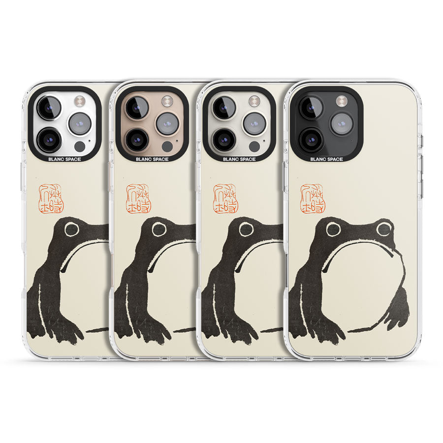 Matsumoto Hoji Frog Impact Magsafe Phone Case for iPhone 16 Pro, iPhone 16 Pro Max