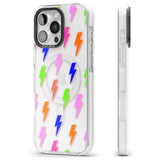 iPhone 16 Pro Max Rainbow Pop Lightning Black Impact Phone Case