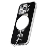 iPhone 16 Pro Max Phases Of The Moon Black Impact Phone Case