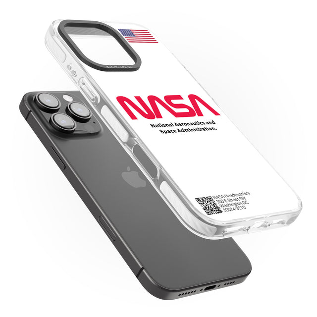 iPhone 16 Pro Max NASA The Worm Black Impact Phone Case