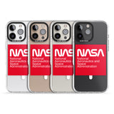 iPhone 16 Pro Max NASA The Worm Box Black Impact Phone Case