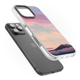 iPhone 16 Pro Max Cloudy Sunset Photograph Black Impact Phone Case