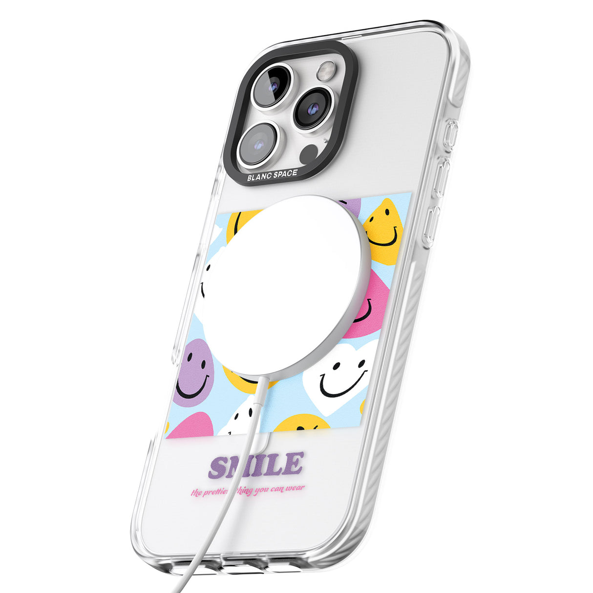 iPhone 16 Pro Max A Smile Black Impact Phone Case