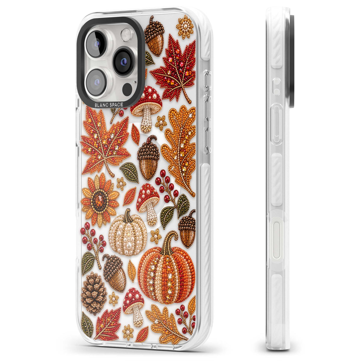 Beaded Autumn iPhone case | Impact Magsafe case for iPhone 16 Pro, iPhone 16 Pro Max