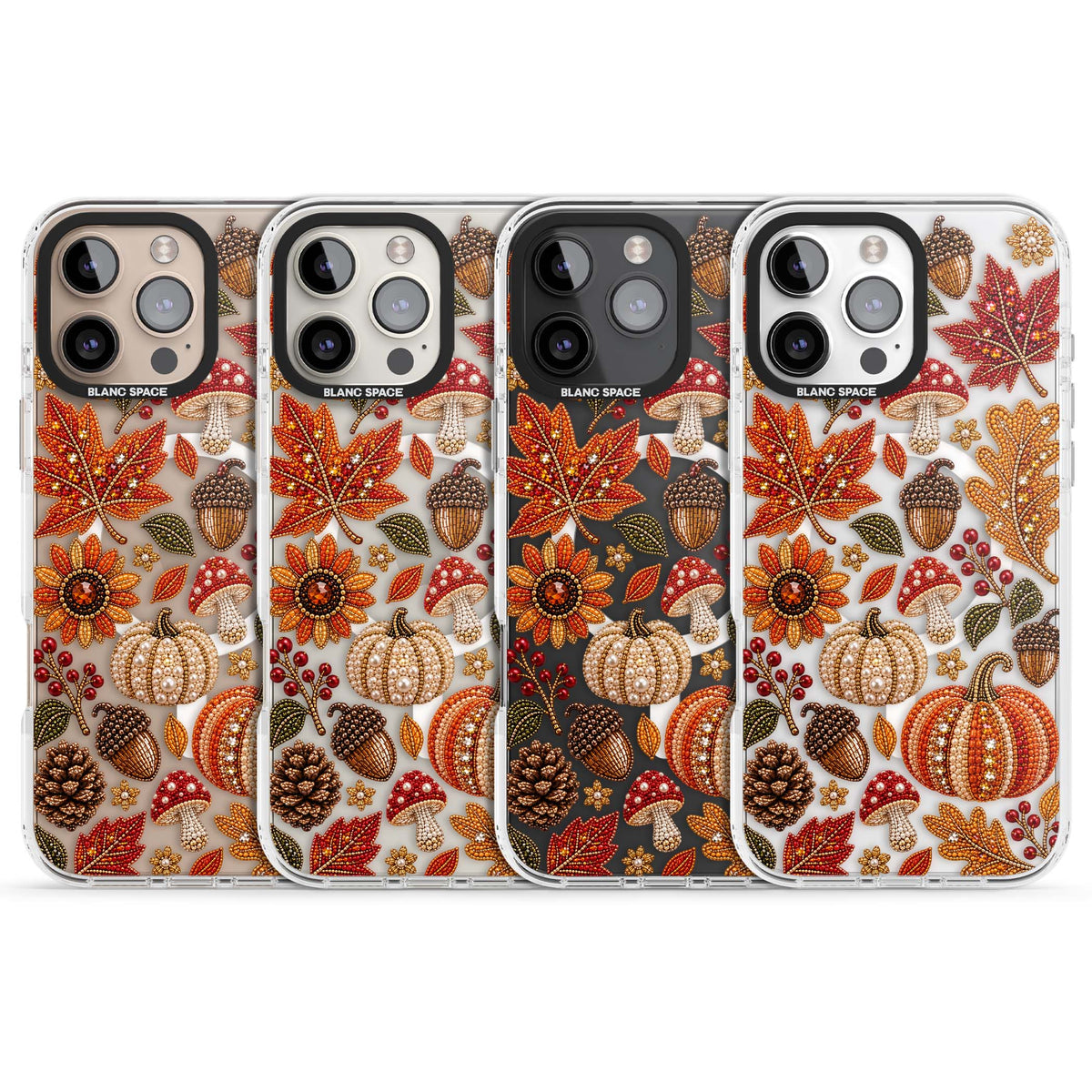 Beaded Autumn iPhone case | Impact Magsafe case for iPhone 16 Pro, iPhone 16 Pro Max