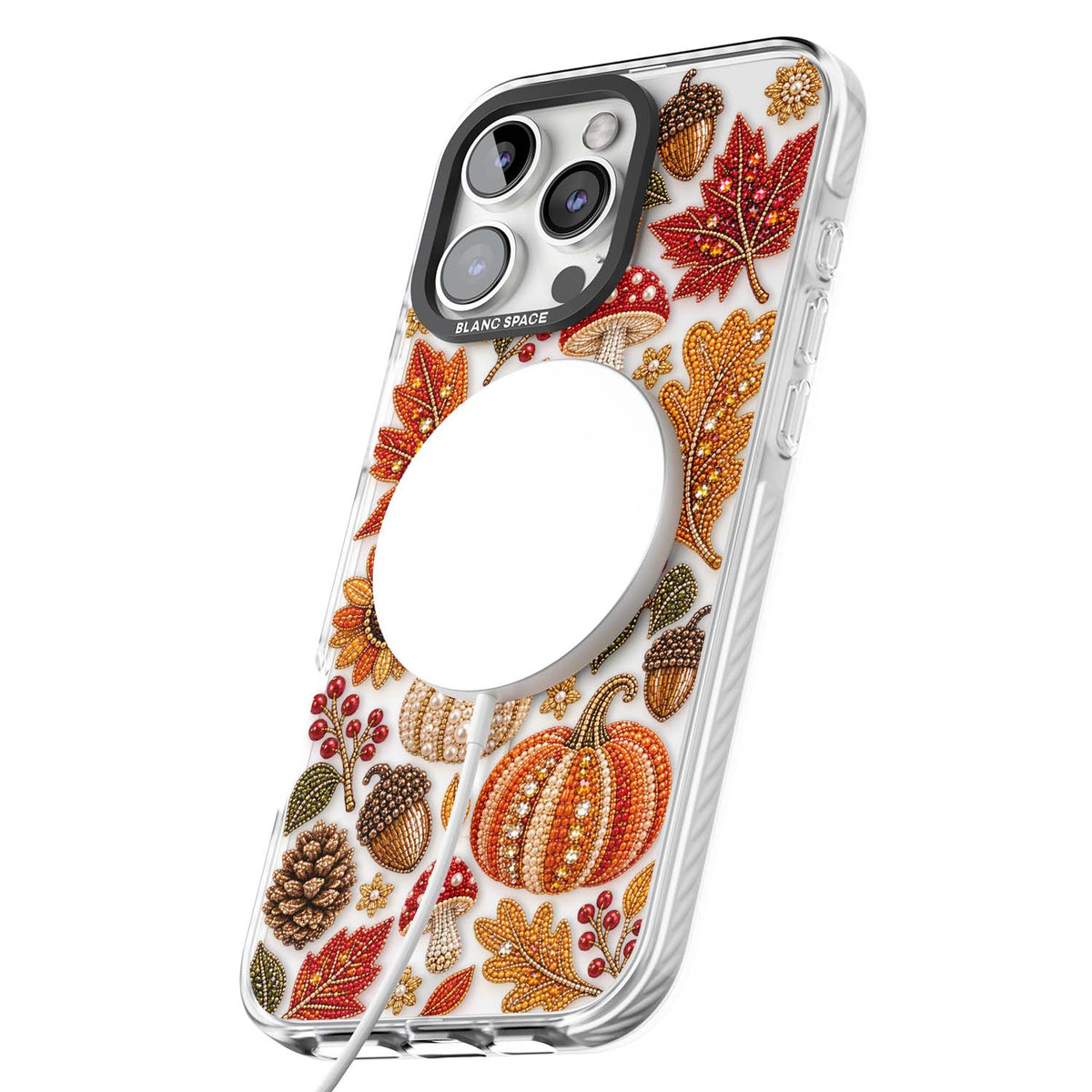 Beaded Autumn iPhone case | Impact Magsafe case for iPhone 16 Pro, iPhone 16 Pro Max