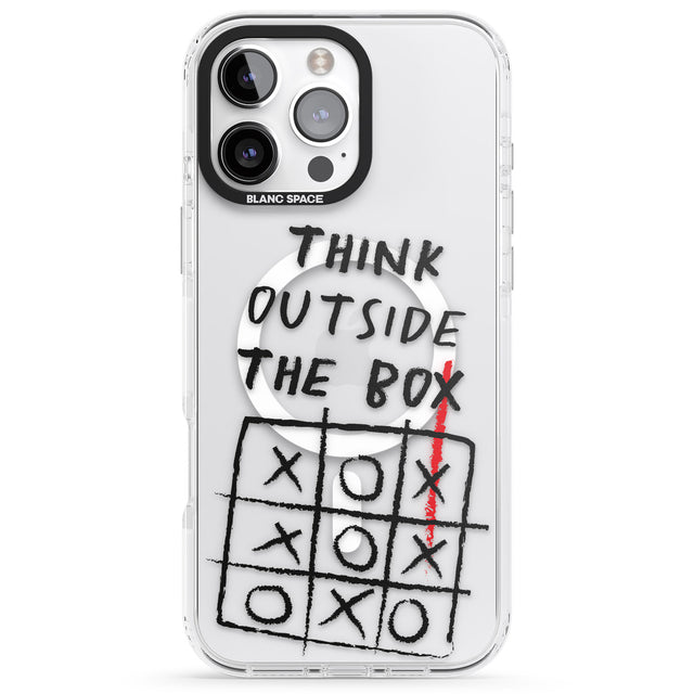 iPhone 16 Pro Max Think Outside the Box Black Impact Phone Case