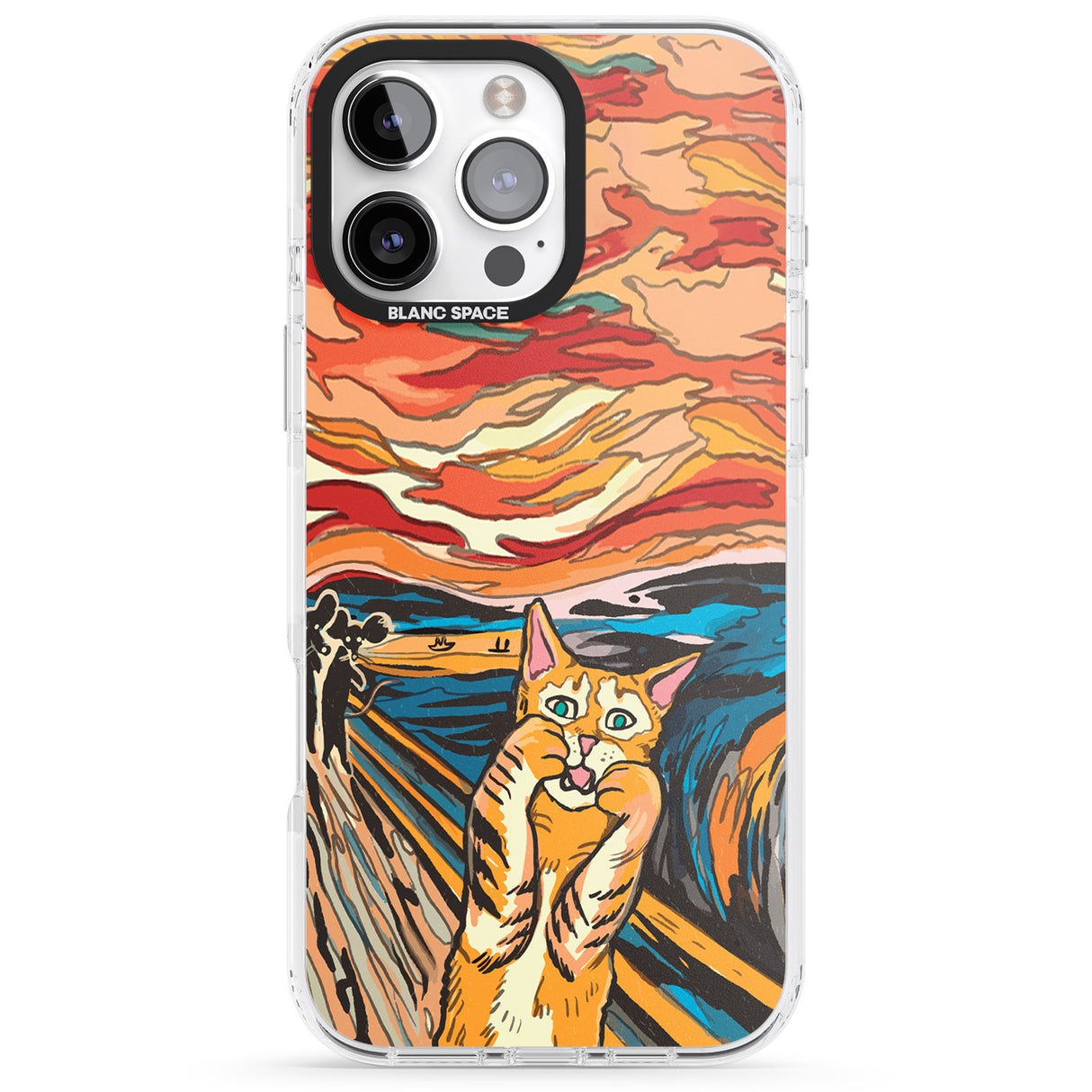 iPhone 16 Pro Max The Meow Black Impact Phone Case