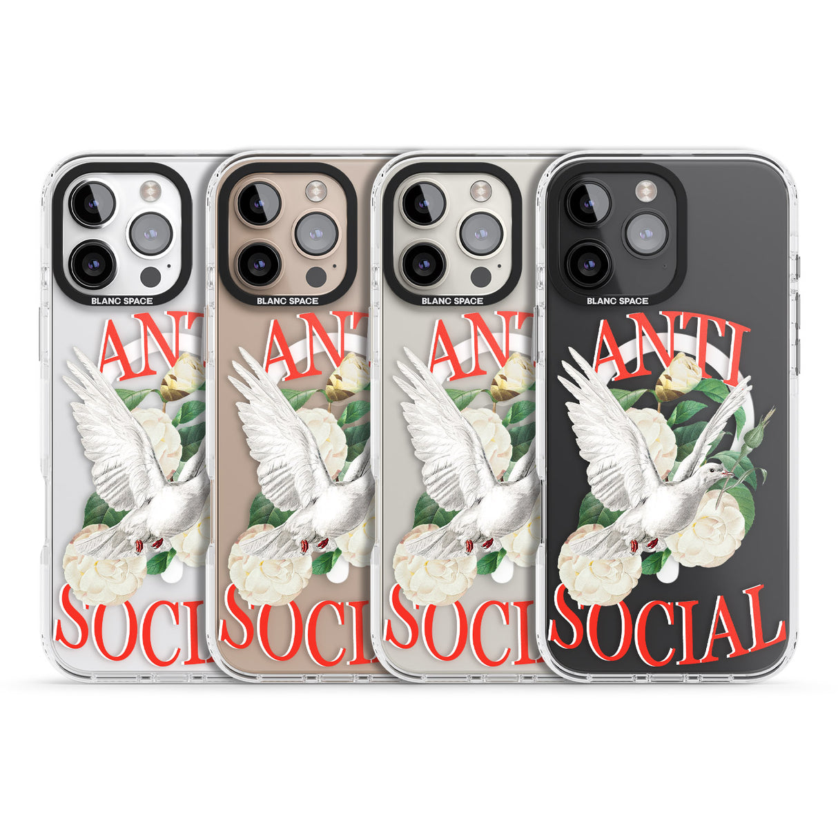 iPhone 16 Anti-Social Clear Impact Phone Case