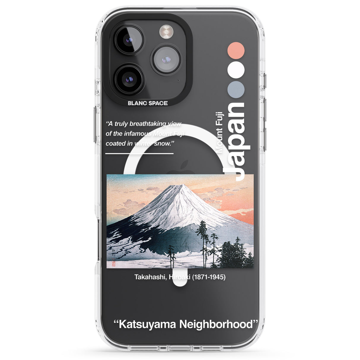 iPhone 16 Pro Max Katsuyama Neighborhood Black Impact Phone Case