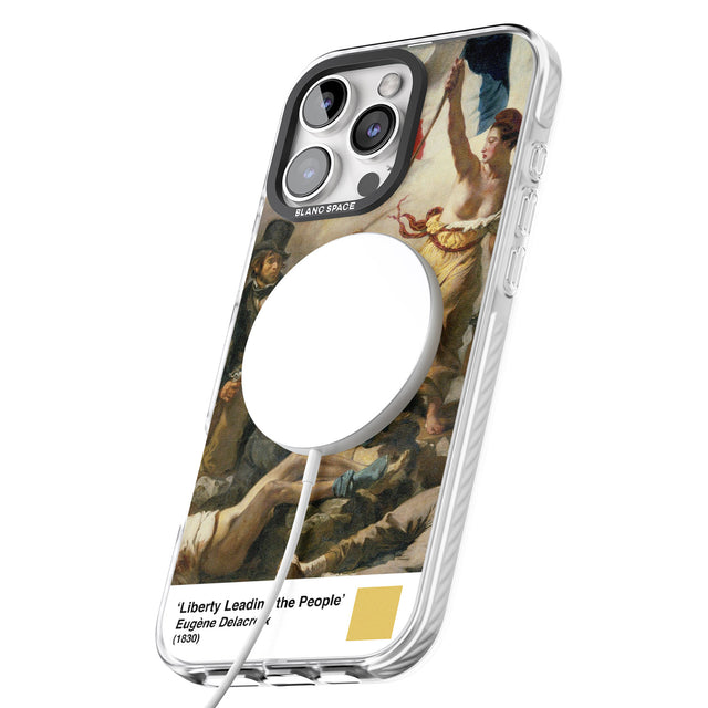 iPhone 16 Pro Max Liberty Leading the People Black Impact Phone Case