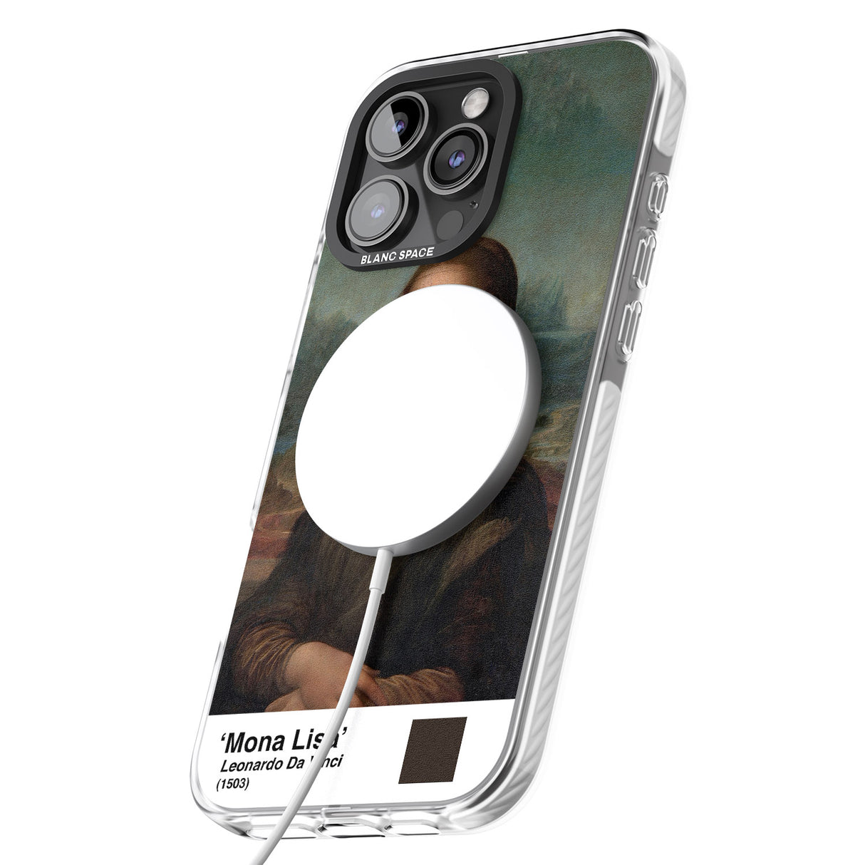 iPhone 16 Pro Max Mona Lisa Black Impact Phone Case