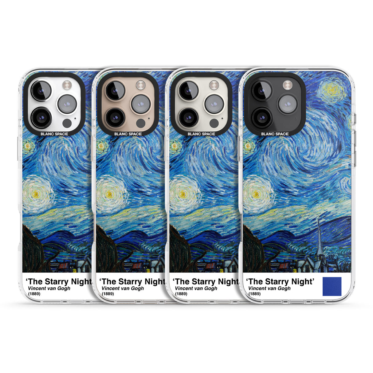 iPhone 16 Pro Max The Starry Night Black Impact Phone Case