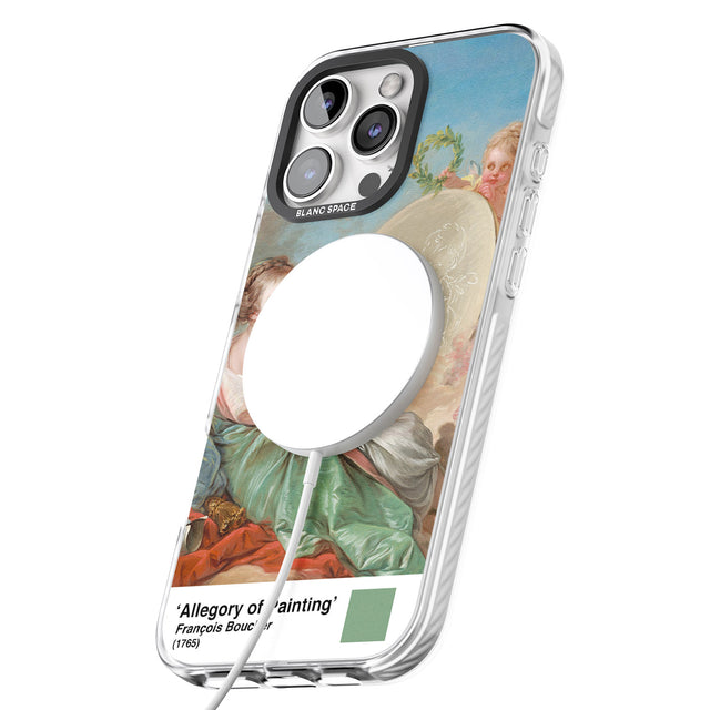 iPhone 16 Pro Max Allegory of Painting Black Impact Phone Case