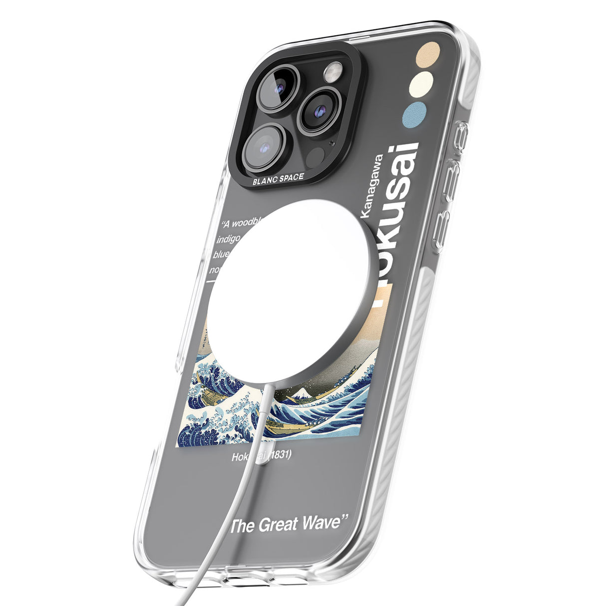 iPhone 16 Pro Max The Great Wave Black Impact Phone Case