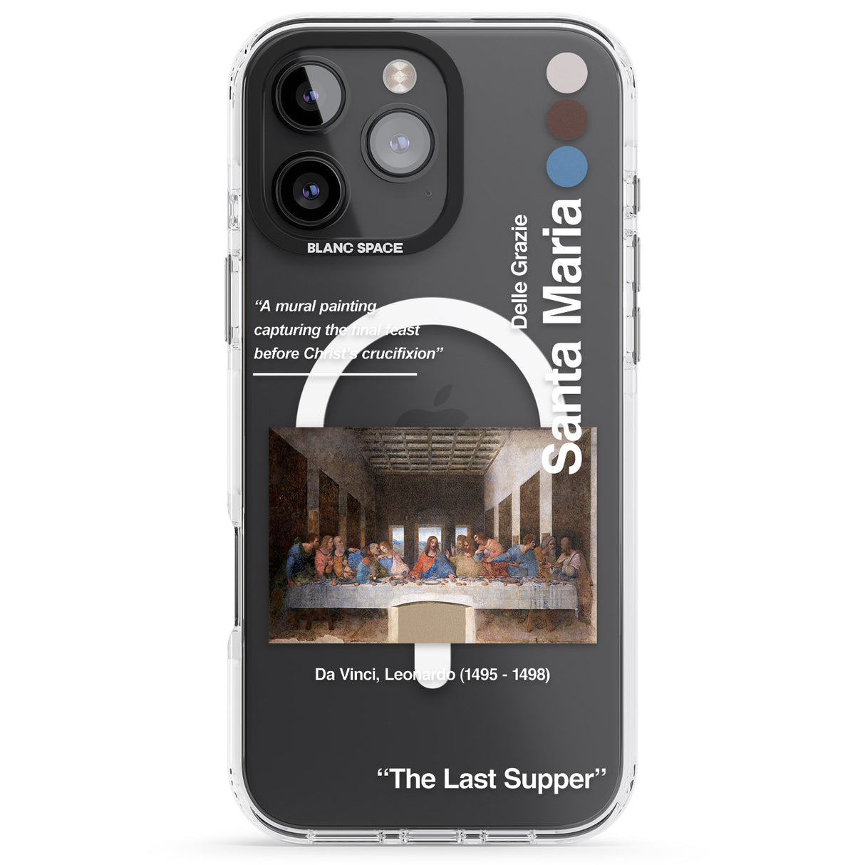 iPhone 16 Pro Max The Last Supper Black Impact Phone Case