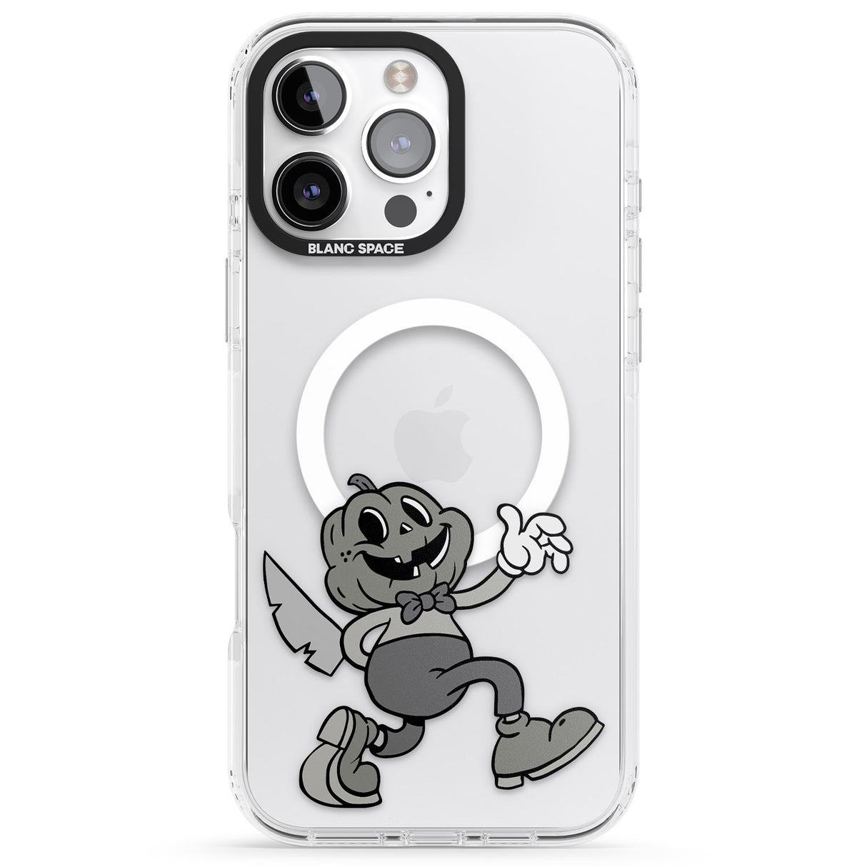 iPhone 16 Pro Max Jack o' slasher Black Impact Phone Case