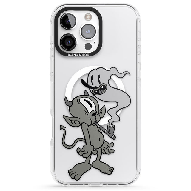 iPhone 16 Pro Max Pipe Goblin Black Impact Phone Case