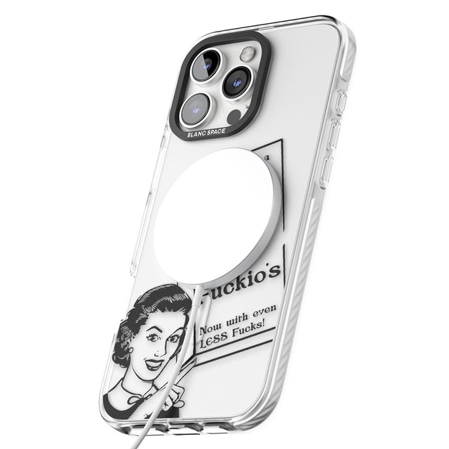 "Don't Give a F*ckio's" Cereal Impact Magsafe Phone Case for iPhone 16 Pro, iPhone 16 Pro Max