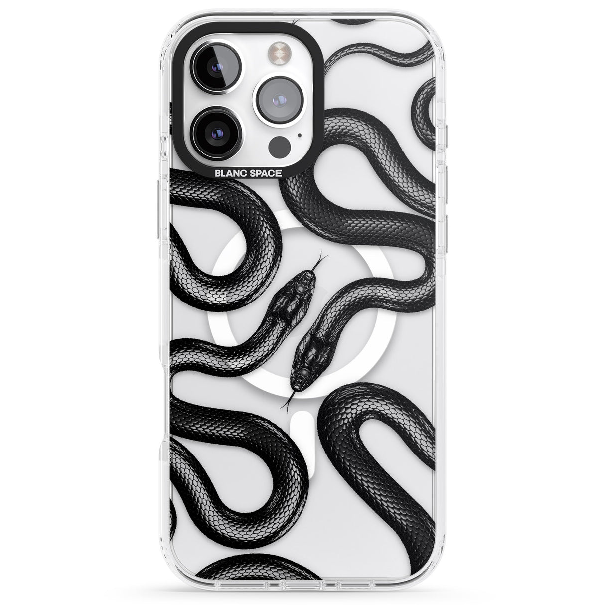 iPhone 16 Pro Max Black Kingsnake Black Impact Phone Case