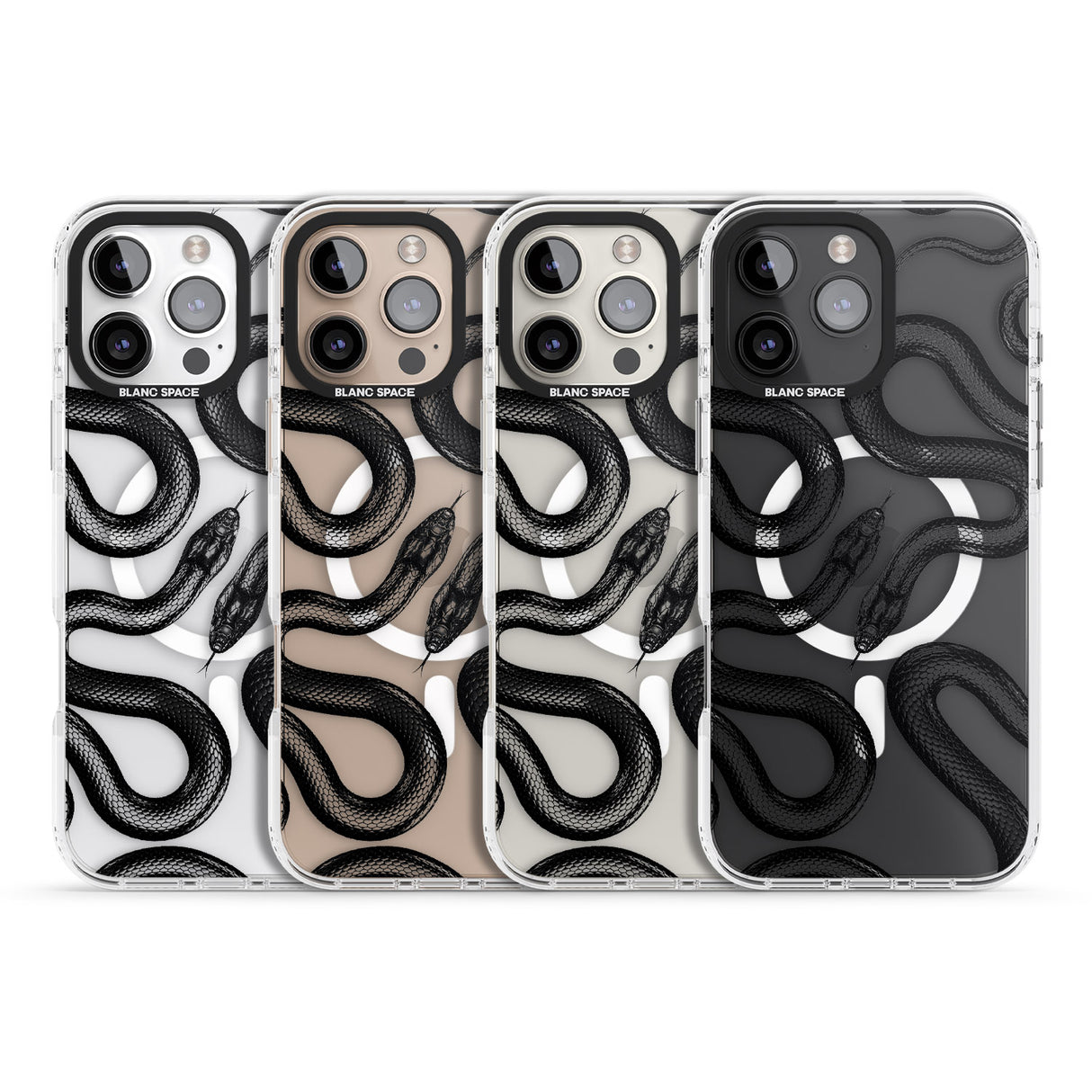 iPhone 16 Pro Max Black Kingsnake Black Impact Phone Case